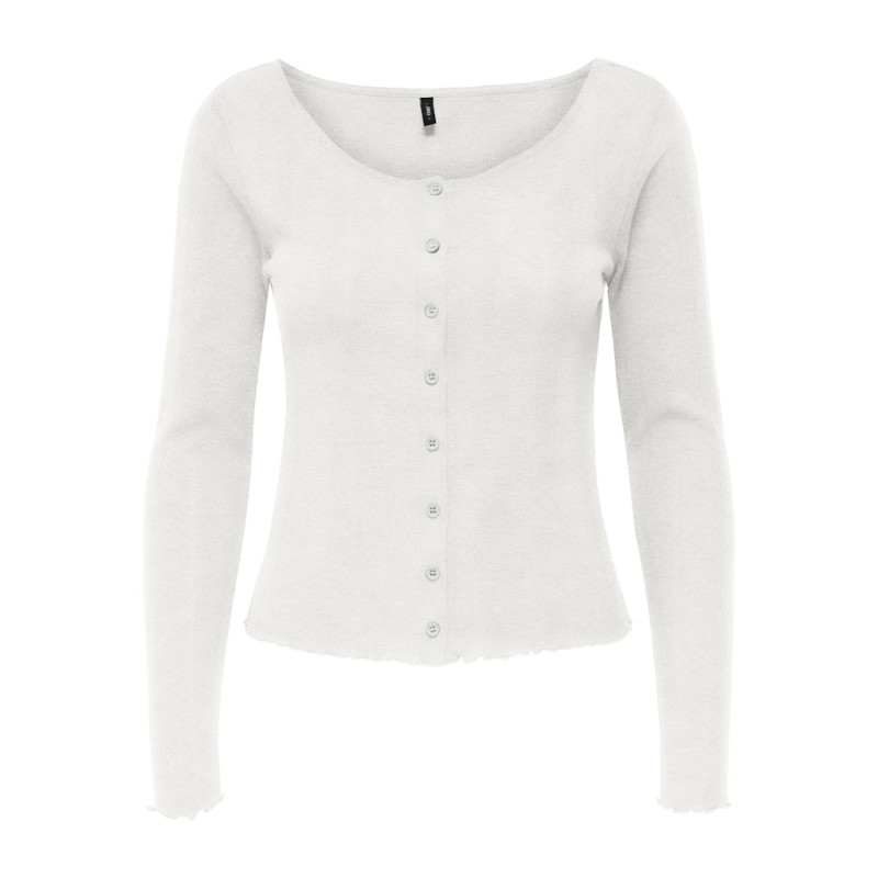 ONLY Tenna L/S Cardigan - Cloud Dancer