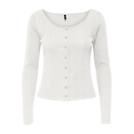 ONLY Tenna L/S Cardigan - Cloud Dancer