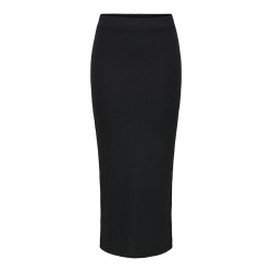 ONLY Emma Lang Nederdel - Sort