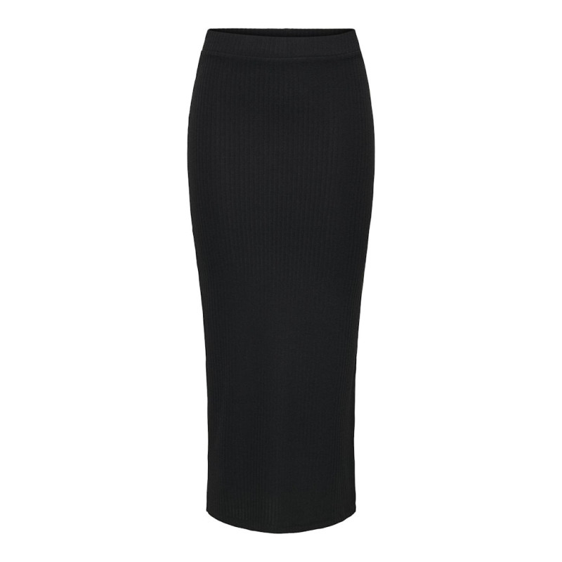 ONLY Emma Lang Nederdel - Sort