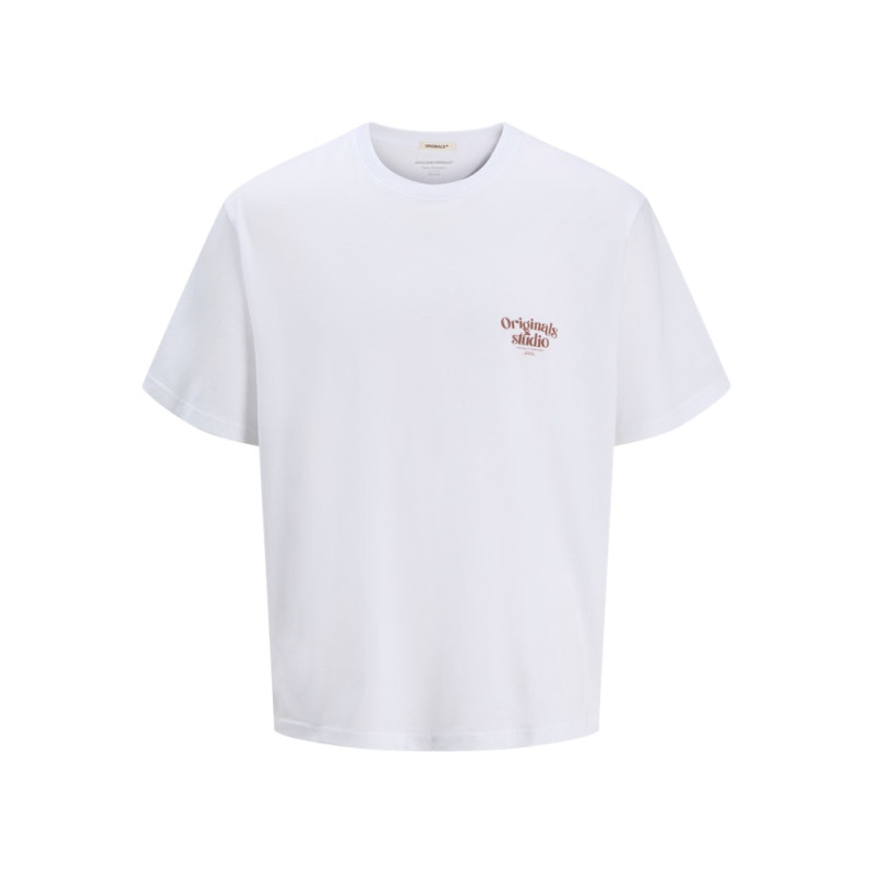 JACK & JONES JUNIOR Acapulco Type T-shirt - Bright White