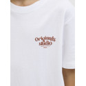 JACK & JONES JUNIOR Acapulco Type T-shirt - Bright White