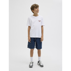 JACK & JONES JUNIOR Acapulco Type T-shirt - Bright White