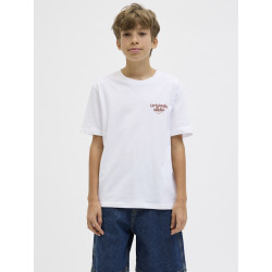 JACK & JONES JUNIOR Acapulco Type T-shirt - Bright White
