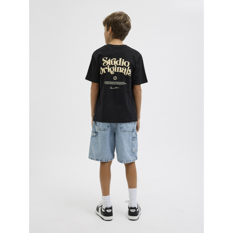 JACK & JONES JUNIOR Acapulco Type T-shirt - Sort