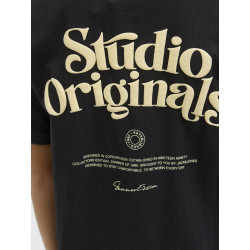 JACK & JONES JUNIOR Acapulco Type T-shirt - Sort