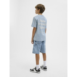 JACK & JONES JUNIOR Acapulco Type T-shirt - Skyway