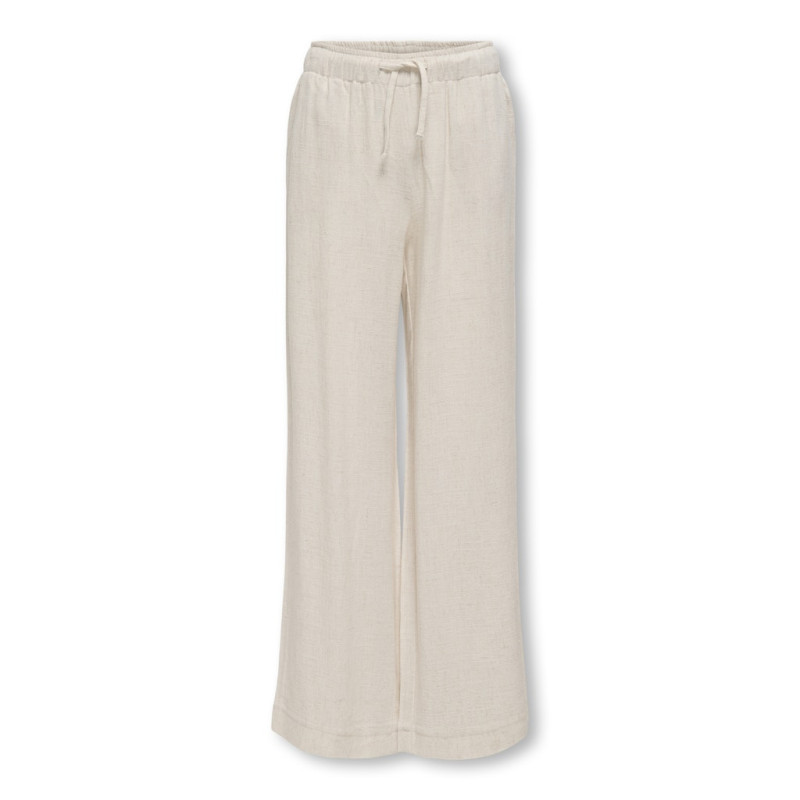 KIDS ONLY Siesta Hør Bukser - Moonbeam