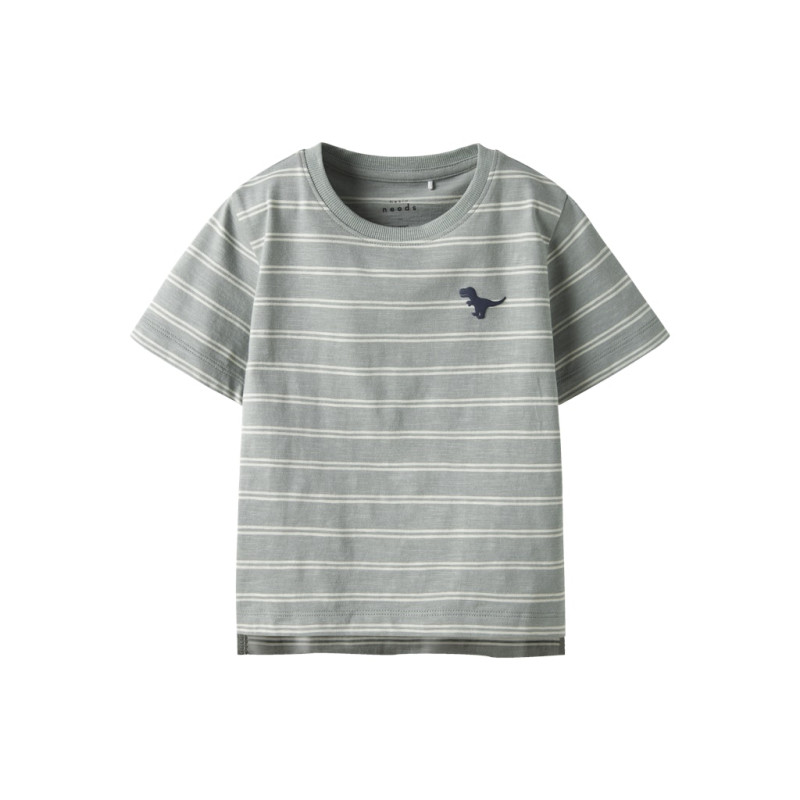 NAME IT MINI Voby T-shirt - Slate Gray