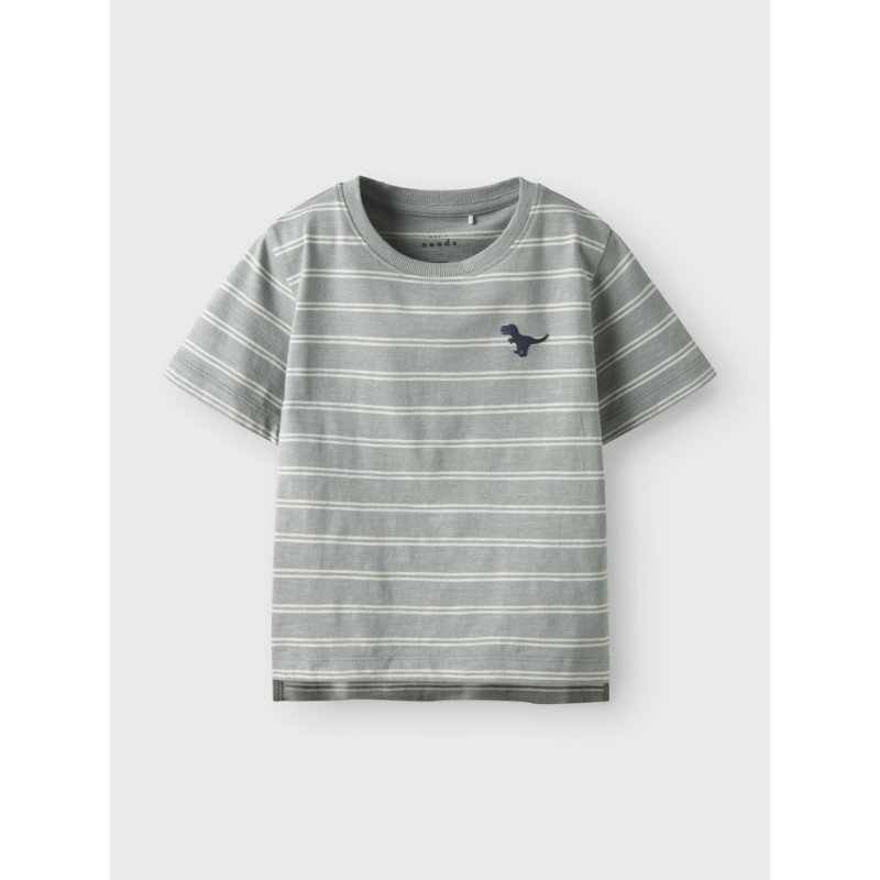 NAME IT MINI Voby T-shirt - Slate Gray