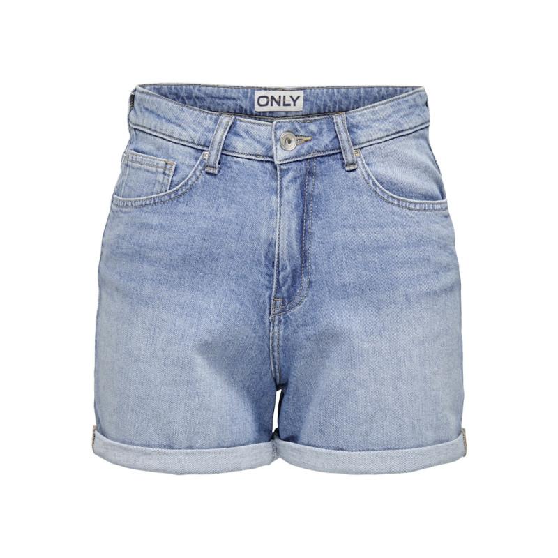 ONLY Josephine Stretch Denim Shorts - Light Blue Denim