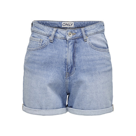 ONLY Josephine Stretch Denim Shorts - Light Blue Denim