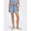 ONLY Josephine Stretch Denim Shorts - Light Blue Denim