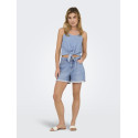 ONLY Josephine Stretch Denim Shorts - Light Blue Denim