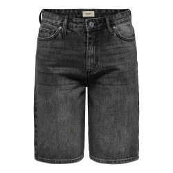 ONLY Sonny Denim Shorts - Washed Black