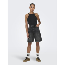 ONLY Sonny Denim Shorts - Washed Black