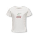 KIDS ONLY Kira Bling Baby T-shirt - Cloud Dancer