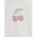 KIDS ONLY Kira Bling Baby T-shirt - Cloud Dancer