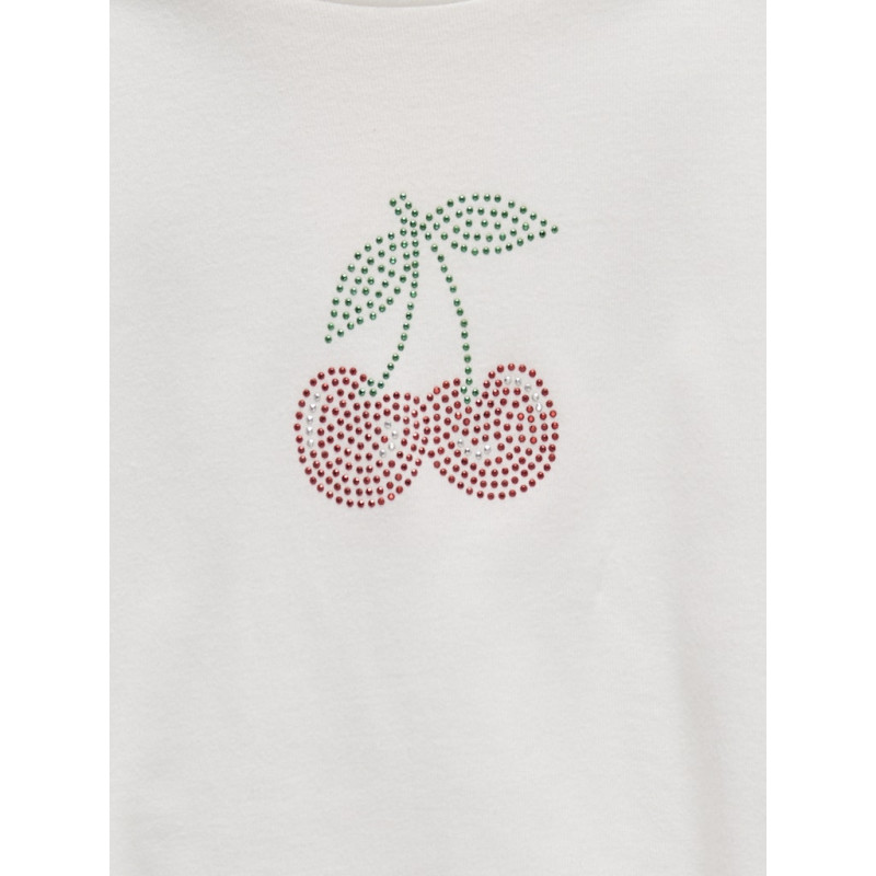 KIDS ONLY Kira Bling Baby T-shirt - Cloud Dancer