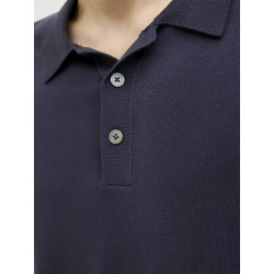 JACK & JONES PREMIUM William S/S Polo - Night Sky