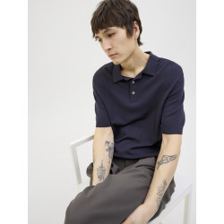 JACK & JONES PREMIUM William S/S Polo - Night Sky
