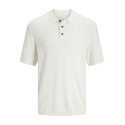 JACK & JONES PREMIUM William S/S Polo - Cloud Dancer
