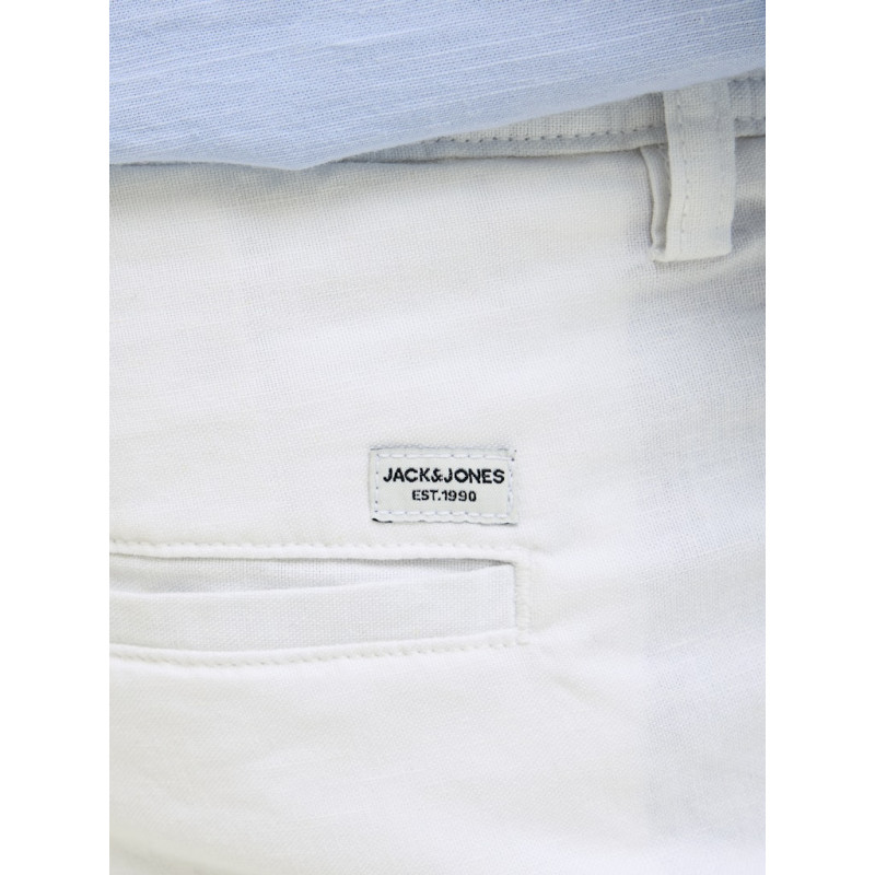 JACK & JONES Kane Hybrid Bondi Hør Joggingbukser - Hvid