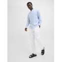 JACK & JONES Kane Hybrid Bondi Hør Joggingbukser - Hvid