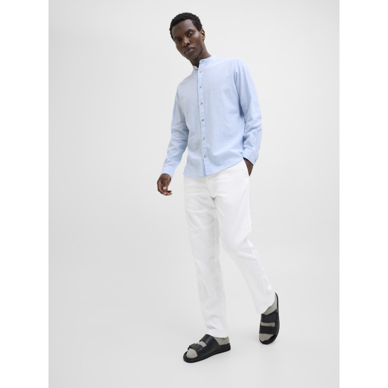 JACK & JONES Kane Hybrid Bondi Hør Joggingbukser - Hvid