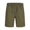 JACK & JONES Jaiden Campaign Hybrid Hør Shorts - Olive Night
