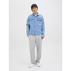 JACK & JONES Karl May Jogging Bukser - Dark Navy / Cloud Dancer