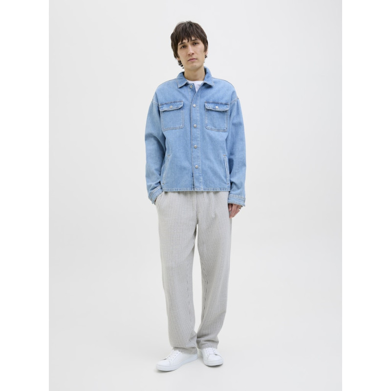 JACK & JONES Karl May Jogging Bukser - Dark Navy / Cloud Dancer