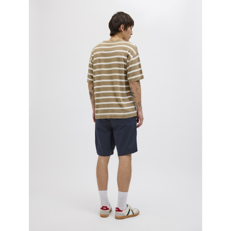 JACK & JONES Jaiden Campaign Hybrid Hør Shorts - Dark Navy