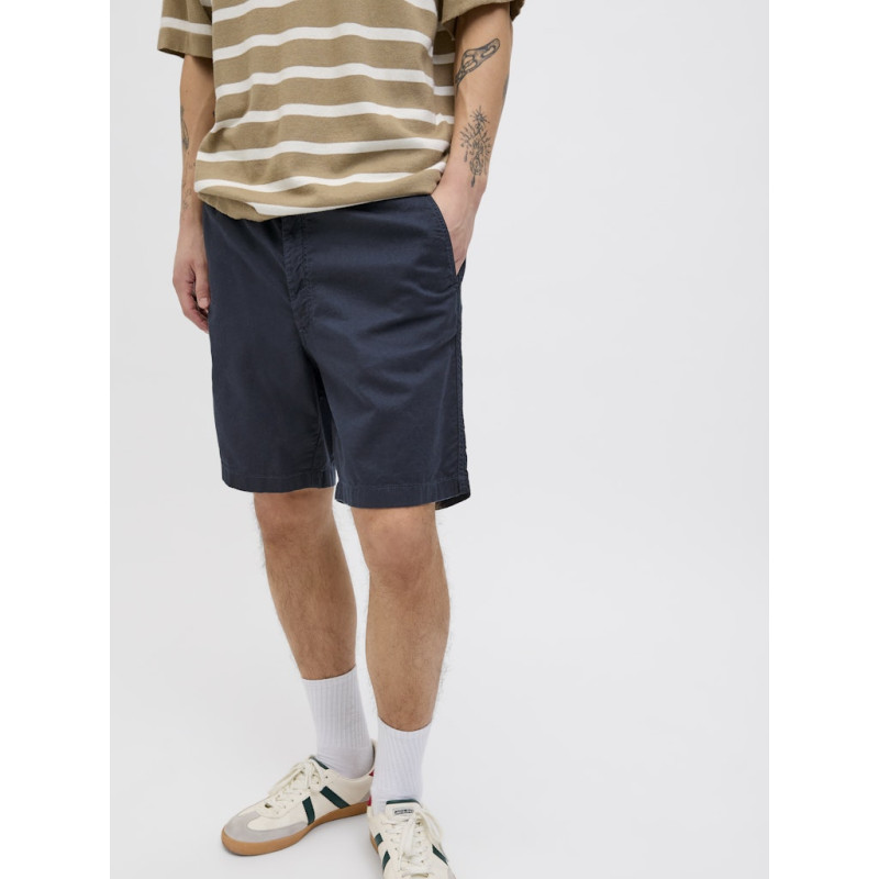 JACK & JONES Jaiden Campaign Hybrid Hør Shorts - Dark Navy