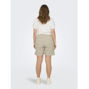 ONLY CARMAKOMA Coco Shorts - Feather Gray