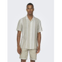 ONLY & SONS Caiden Hør Skjorte - Vintage Khaki