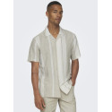 ONLY & SONS Caiden Hør Skjorte - Vintage Khaki