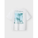 NAME IT KIDS Hirlan T-shirt - Lucent White