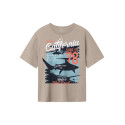 NAME IT KIDS Hirlan T-shirt - Island Fossil