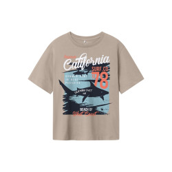 NAME IT KIDS Hirlan T-shirt - Island Fossil