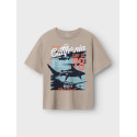 NAME IT KIDS Hirlan T-shirt - Island Fossil