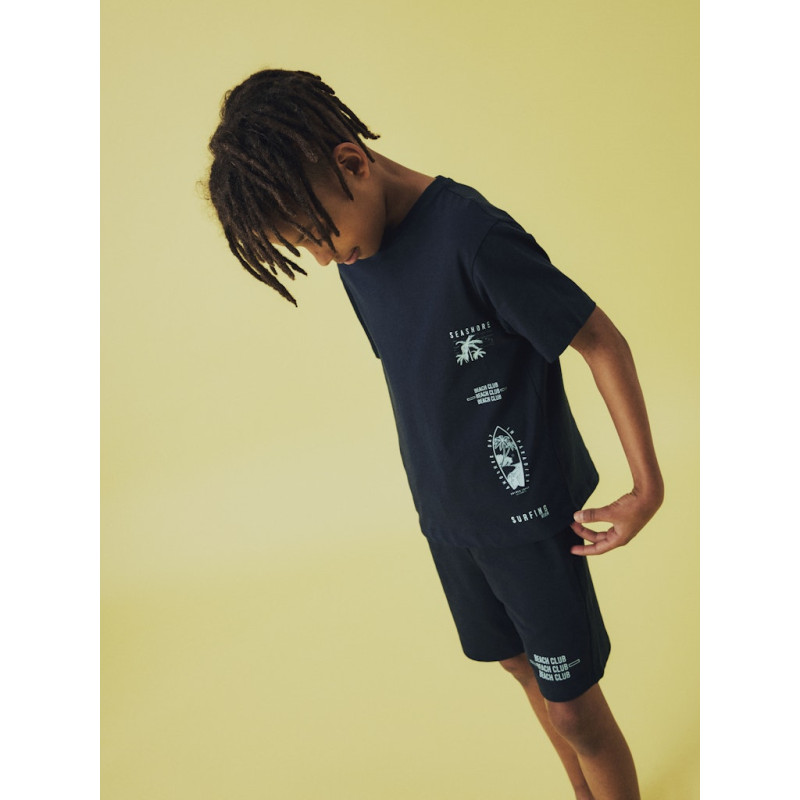 NAME IT KIDS Hirlan T-shirt - Dark Sapphire