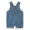 NAME IT BABY Lou Denim Overalls - Dark Blue Denim