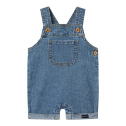 NAME IT BABY Lou Denim Overalls - Dark Blue Denim