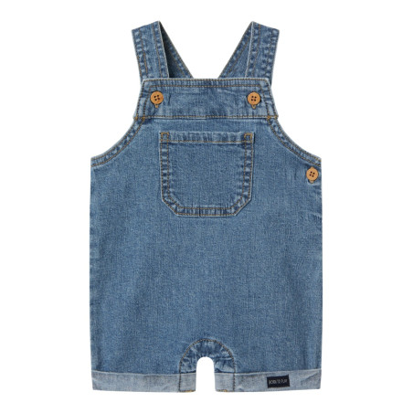 NAME IT BABY Lou Denim Overalls - Dark Blue Denim