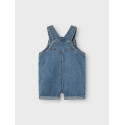 NAME IT BABY Lou Denim Overalls - Dark Blue Denim