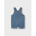 NAME IT BABY Lou Denim Overalls - Dark Blue Denim