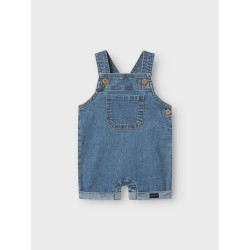 NAME IT BABY Lou Denim Overalls - Dark Blue Denim