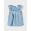 NAME IT BABY Hera Denim Kjole - Light Blue Denim