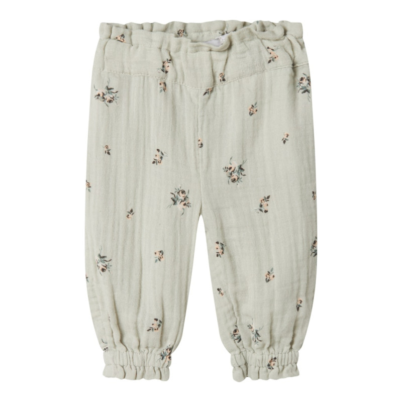 NAME IT BABY Hikka Bukser - Aqua Gray